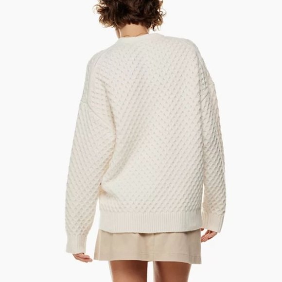 ❗️SOLD❗️Aritzia Sunday Best Peggy Sweater Size L - Picture 4 of 10